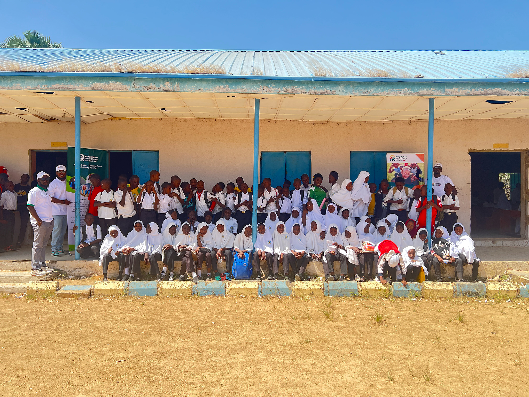 Students outreach at Aviation Secondary School
