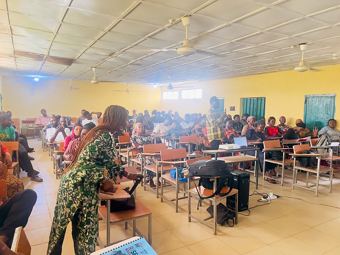 Teachers and management outreach at Model Learning Schools, Zaria